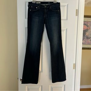 AG ‘Olivia’ Skinny Bootcut Jeans, Blue, Size 29 (runs small)